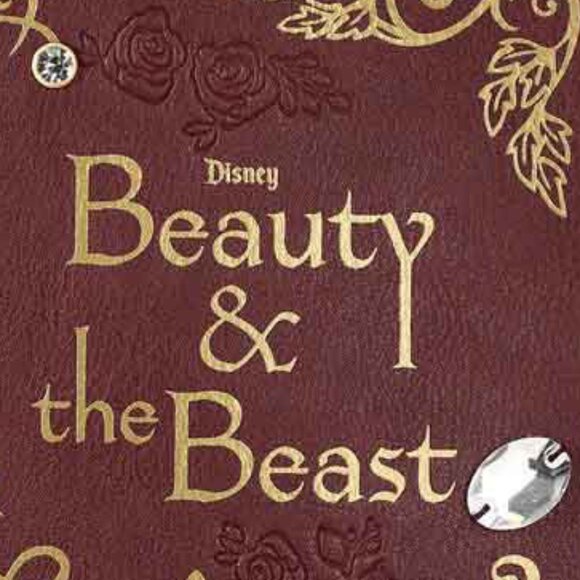 Disney Beauty and The Beast Book Cover Travel Cosmetic Bag - Picture 7 of 8